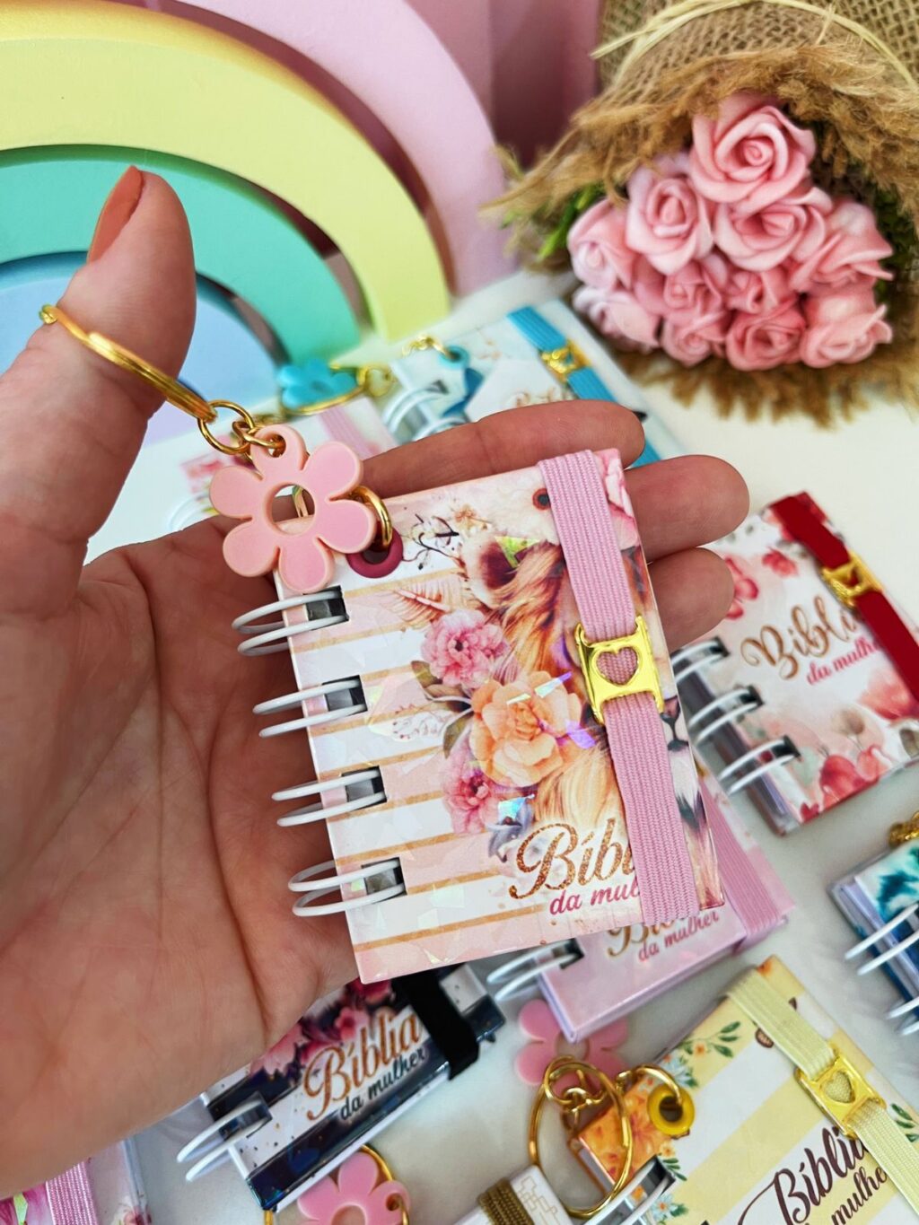 Pack Mini Bíblia Chaveiro - Imagem 2