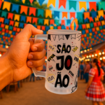 Arte Caneca Chopp Festa Junina - Imagem 2