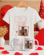 Pacote de Artes Caneca Camisa Azulejo Namorados V5 COM FOTO - Imagem 2