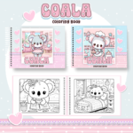 Livro de Colorir COALA KAWAII