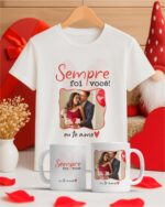 Pacote de Artes Caneca Camisa Azulejo Namorados V5 COM FOTO - Imagem 11