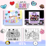 Livro de Colorir BTS