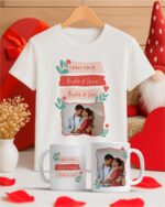 Pacote de Artes Caneca Camisa Azulejo Namorados V5 COM FOTO - Imagem 15