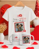 Pacote de Artes Caneca Camisa Azulejo Namorados V5 COM FOTO - Imagem 16
