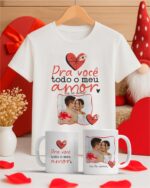 Pacote de Artes Caneca Camisa Azulejo Namorados V5 COM FOTO - Imagem 17