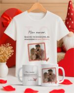 Pacote de Artes Caneca Camisa Azulejo Namorados V5 COM FOTO - Imagem 18