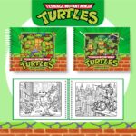 Livro de Colorir TARTARUGAS NINJAS