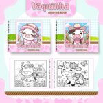 Livro de Colorir VAQUINHA CUTE