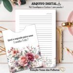 Kit envelope 2 por folha e carta ( Coleção Tema dos Folhetos ) - Imagem 6