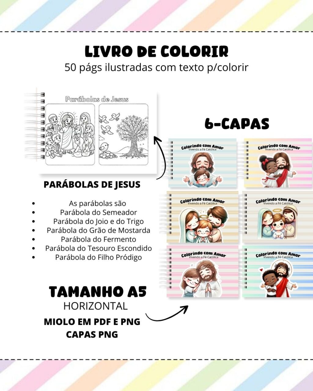 Livro de Colorir CATÓLICO - Imagem 2