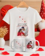 Pacote de Artes Caneca Camisa Azulejo Namorados V5 COM FOTO - Imagem 20