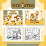 Livro de Colorir TICO E TECO
