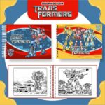 Livro de Colorir TRANSFORMERS