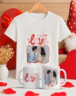 Pacote de Artes Caneca Camisa Azulejo Namorados V5 COM FOTO - Imagem 22