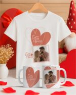 Pacote de Artes Caneca Camisa Azulejo Namorados V5 COM FOTO - Imagem 4