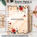 COMBO DIGITAL CAPAS COM O TEMA DO CONGRESSO 2025 – ADORAÇÃO PURA – FEMININO - Imagem 9