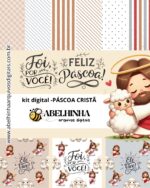 KIT DIGITAL PASCOA CRISTÃ ELE VIVE - Imagem 2