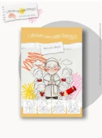 Arte pronta para imprimir: Livrinho Colorindo com o Papa Francisco - Imagem 2