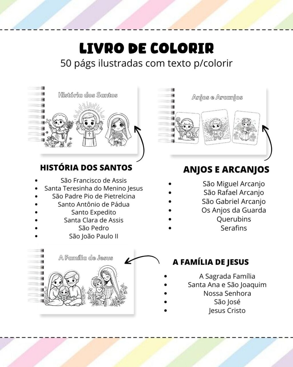 Livro de Colorir CATÓLICO - Imagem 3