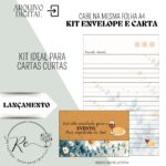 Kit Digital Envelope + Carta para a celebração ( Coleção Floral) - Imagem 5