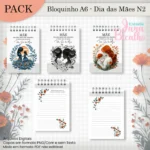 PACK Bloquinho A6 – Dia das Mães N2 - Imagem 3