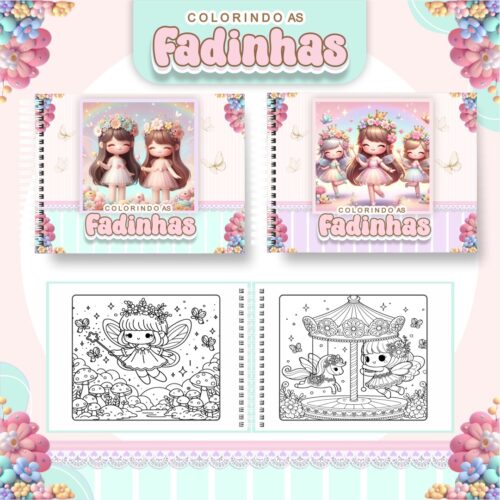 Livro de Colorir FADINHAS