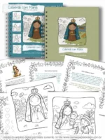Arte pronta para imprimir Livro de Colorir: Colorindo com Maria - Imagem 3