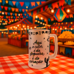 Arte Caneca Chopp Festa Junina - Imagem 5