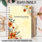 COMBO DIGITAL CAPAS COM O TEMA DO CONGRESSO 2025 – ADORAÇÃO PURA – FEMININO - Imagem 8