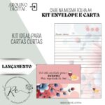 Kit Digital Envelope + Carta para a celebração ( Coleção Floral) - Imagem 4