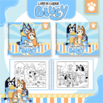 Livro de Colorir BLUEY