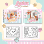 Livro de Colorir LULUS DA POMERÂNEA