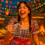 Arte Caneca Chopp Festa Junina - Imagem 4