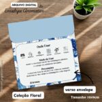 ARQUIVO DIGITAL ENVELOPE ( PARA SACHÊS AROMÁTICO) COLEÇÃO FLORAL - Imagem 2