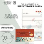 Kit Digital Envelope + Carta para a celebração ( Coleção Floral) - Imagem 3