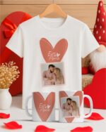 Pacote de Artes Caneca Camisa Azulejo Namorados V5 COM FOTO - Imagem 5