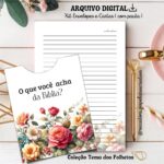 Kit envelope 2 por folha e carta ( Coleção Tema dos Folhetos ) - Imagem 3