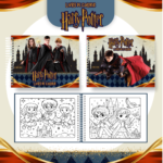 Livro de Colorir HARRY POTTER 2