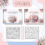 Livro de Colorir FLORAL