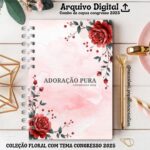 COMBO DIGITAL CAPAS COM O TEMA DO CONGRESSO 2025 – ADORAÇÃO PURA – FEMININO - Imagem 6