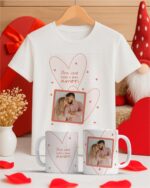 Pacote de Artes Caneca Camisa Azulejo Namorados V5 COM FOTO - Imagem 6