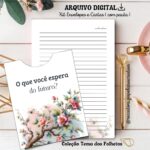 Kit envelope 2 por folha e carta ( Coleção Tema dos Folhetos ) - Imagem 2