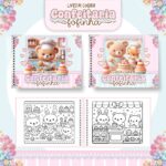Livro de Colorir CONFEITARIA FOFINHA