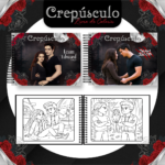 Livro de Colorir CREPÚSCULO