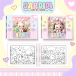 Livro de Colorir JARDIM FOFO