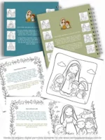 Arte pronta para imprimir Livro de Colorir: Colorindo com Maria - Imagem 8