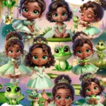Kit Digital Princesa Tiana