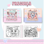 Livro de Colorir PREGUIÇA