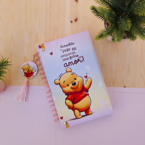 Arquivo Agenda e Caderno Slim Surpresa Pooh