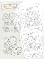 Kit digital Papa Francisco PNG PARA COLORIR